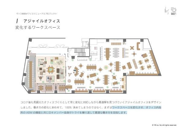 東京オフィスリニューアル資料