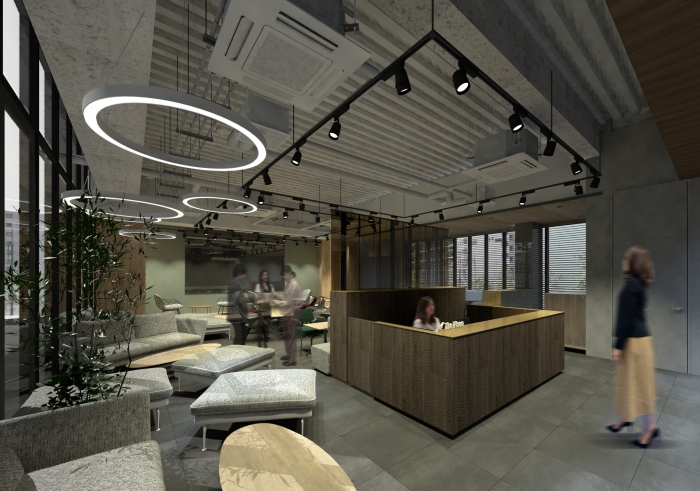 新しい働き方をデザインするオフィスビル『The Place（ザ プレイス）』を大阪・心斎橋にオープンします。