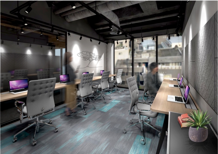 新しい働き方をデザインするオフィスビル『The Place（ザ プレイス）』を大阪・心斎橋にオープンします。