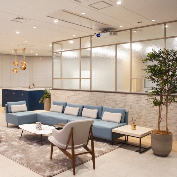 オフィスデザイン事例|ゆったりとした空間設計で、新たなつながりが生まれる「Link」オフィス