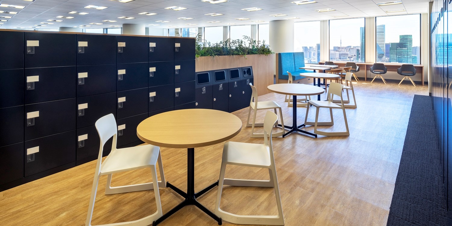 オフィスデザイン実績～「デザイン」×「エンゲージメント」で社内・社外両面のブランディングを強化したオフィス